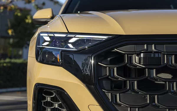 Cars wallpapers Audi Q8 55 TFSI quattro S line (Sakhir Gold Metallic) US-spec - 2025