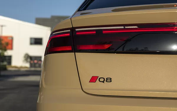 Cars wallpapers Audi Q8 55 TFSI quattro S line (Sakhir Gold Metallic) US-spec - 2025