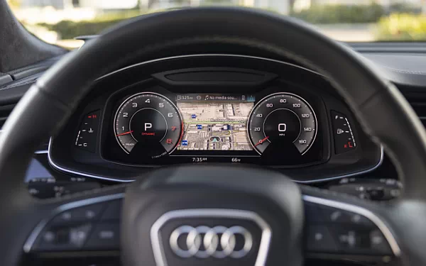 Cars wallpapers Audi Q8 55 TFSI quattro S line (Sakhir Gold Metallic) US-spec - 2025