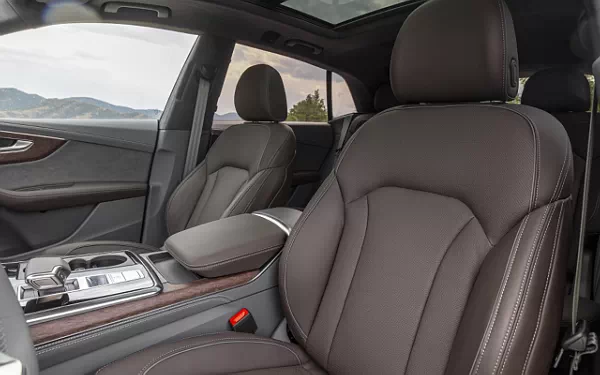 Cars wallpapers Audi Q8 55 TFSI quattro (Samurai Grey Metallic) US-spec - 2025