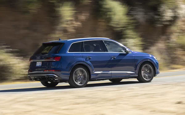 Cars wallpapers Audi SQ7 TFSI (Ascari Blue Metallic) US-spec - 2025