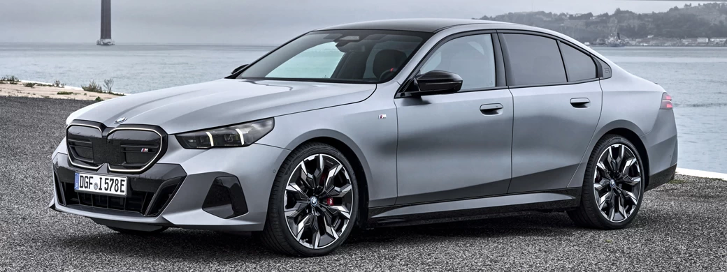Cars wallpapers BMW i5 M60 xDrive (Frozen Pure Grey) - 2023 - Car wallpapers