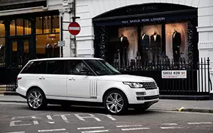 Cars wallpapers Range Rover Autobiography Black Long Wheelbase UK-spec - 2014