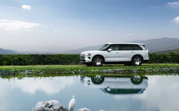 Cars wallpapers Zeekr 9X (White) - 2025